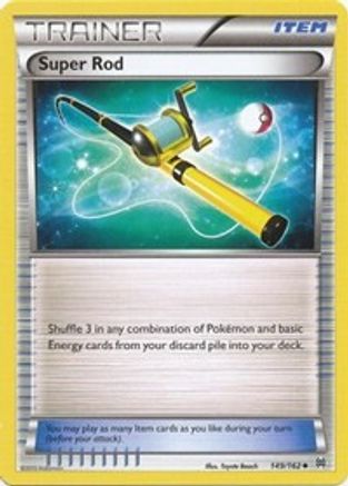 Super Rod 149/162  - Reverse Holofoil XY  BREAKthrough