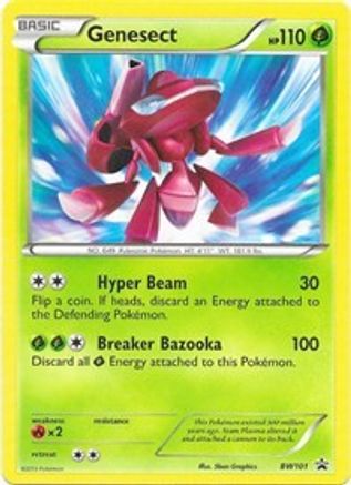 Genesect BW101  Black and White Promos