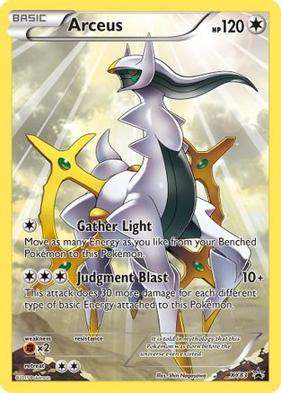 Arceus XY83  - Holofoil XY Promos