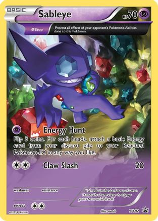 Sableye XY92  - Holofoil XY Promos