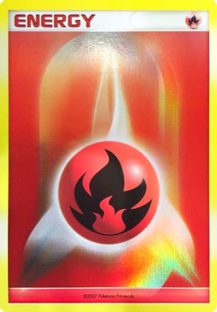 Fire Energy (2007 (2007-2008 League Promo)  - Holofoil League & Championship Cards
