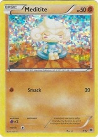Meditite 009/12  - Holofoil McDonalds Promos 2015