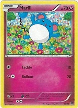 Marill 010/12  - Holofoil McDonalds Promos 2015