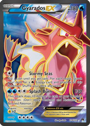 Gyarados EX (Full Art) 114/122  - Holofoil XY  BREAKpoint
