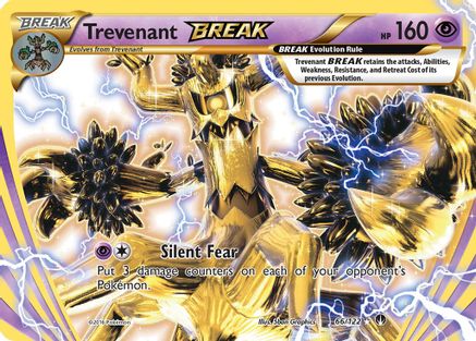 Trevenant BREAK 066/122  - Holofoil XY  BREAKpoint