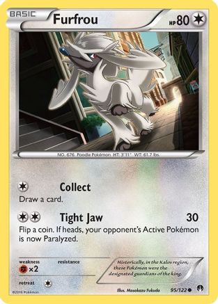 Furfrou 095 - XY  BREAKpoint