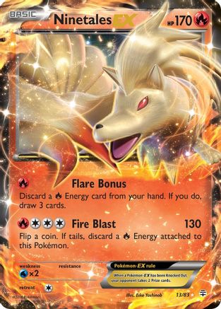 Ninetales EX 013/83  - Holofoil Generations