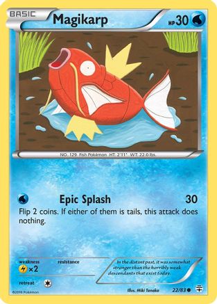 Magikarp 022/83  - Reverse Holofoil Generations