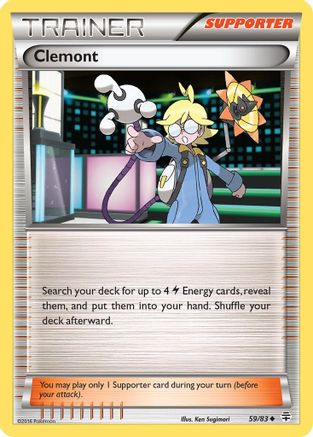 Clemont 059/83  - Reverse Holofoil Generations