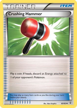Crushing Hammer 060/83  - Reverse Holofoil Generations