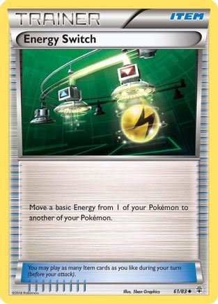 Energy Switch 061/83  - Reverse Holofoil Generations