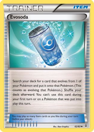 Evosoda 062/83  - Reverse Holofoil Generations