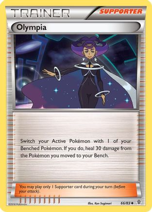 Olympia 066/83  - Reverse Holofoil Generations