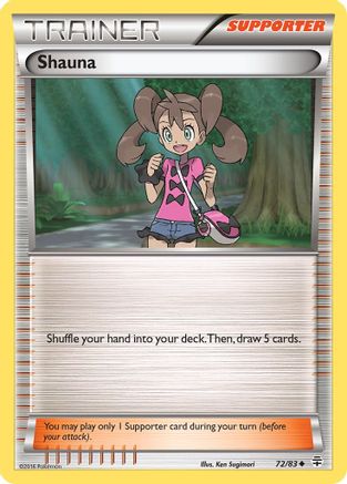 Shauna 072/83  - Reverse Holofoil Generations