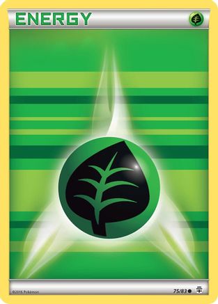 Grass Energy 075/83  - Reverse Holofoil Generations