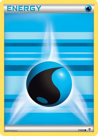 Water Energy 077/83  - Reverse Holofoil Generations