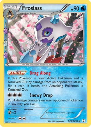 Froslass RC8/RC32  - Holofoil Generations Radiant Collection