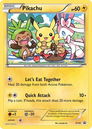 Pikachu XY95  - Holofoil XY Promos