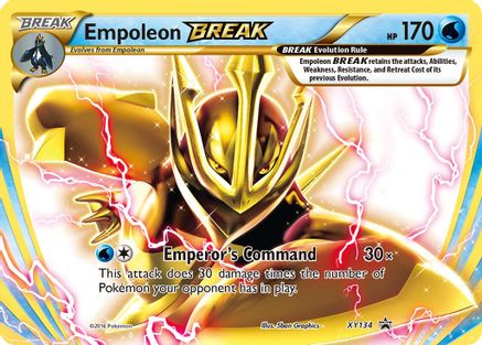 Empoleon BREAK XY134  - Holofoil XY Promos
