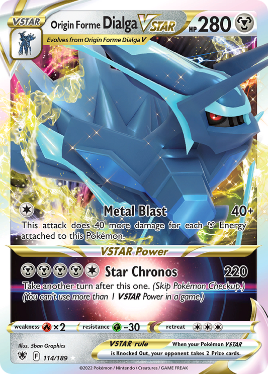 Origin Forme Dialga VSTAR 114/189 - Holofoil Astral Radiance