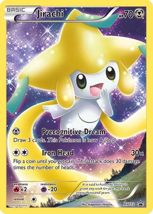 Jirachi XY112  - Holofoil XY Promos