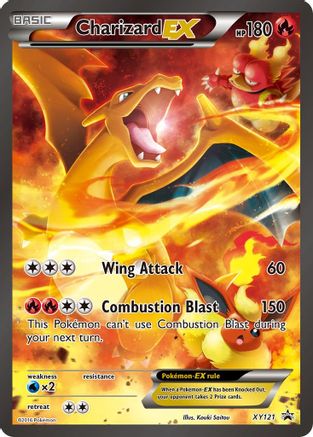 Charizard EX XY121  - Holofoil XY Promos