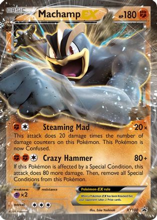Machamp EX XY108  - Holofoil XY Promos