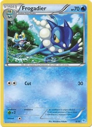 Frogadier (6) (6) 006  XY Trainer Kit Pikachu Libre & Suicune