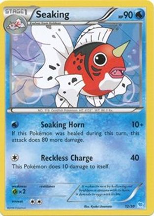 Seaking (25) (25) 025  XY Trainer Kit Pikachu Libre & Suicune