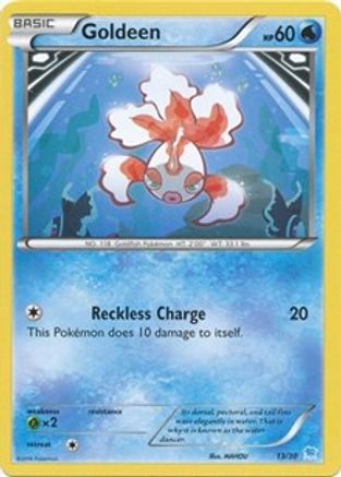 Goldeen (26) (26) 026  XY Trainer Kit Pikachu Libre & Suicune