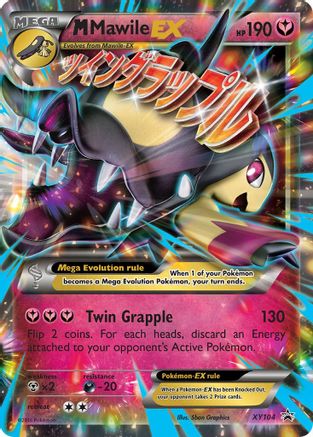 M Mawile EX XY104  - Holofoil XY Promos