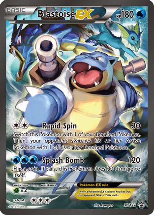 Blastoise EX XY122  - Holofoil XY Promos