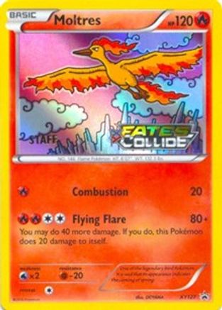 Moltres (Prerelease) [Staff] XY127  - Holofoil XY Promos