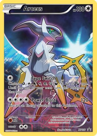 Arceus XY116  - Holofoil XY Promos