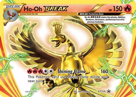 Ho-Oh BREAK XY154  - Holofoil XY Promos