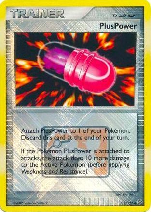 PlusPower (League Promo) 112/127  - Reverse Holofoil League & Championship Cards