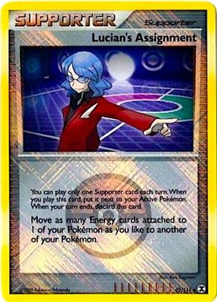 Lucian's Assignment (League Promo) 092/111  - Reverse Holofoil League & Championship Cards