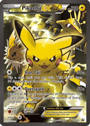 Pikachu EX XY124  - Holofoil XY Promos