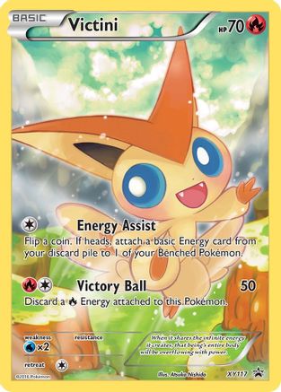 Victini XY117  - Holofoil XY Promos