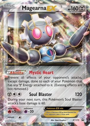 Magearna EX XY175  - Holofoil XY Promos