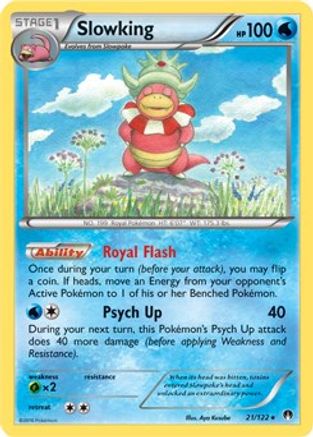 Slowking (XY BREAKpoint) 021/122  Deck Exclusives