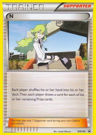 N (Supporter) (Supporter) - BW100 BW100  Deck Exclusives