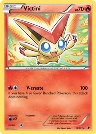 Victini (BW Noble Victories) 015/101  Deck Exclusives