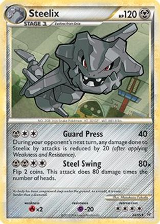 Steelix (HGSS Unleashed) 024/095  - Holofoil Deck Exclusives