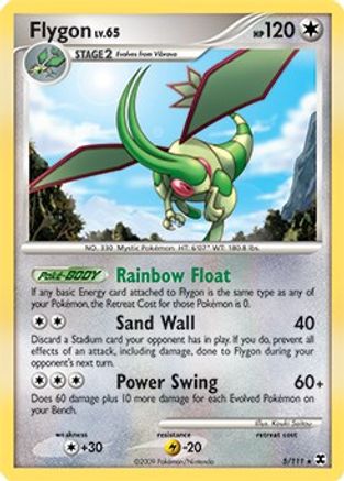 Flygon (DPPt Rising Rivals) 005/111  Deck Exclusives