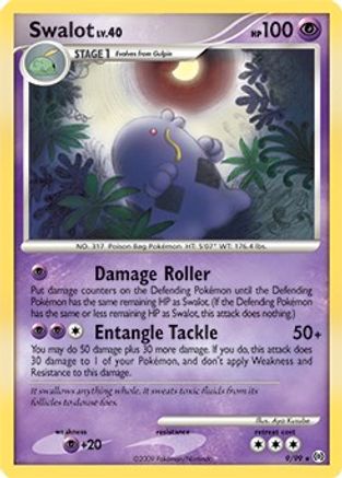 Swalot (DPPt Arceus) 009/099  Deck Exclusives