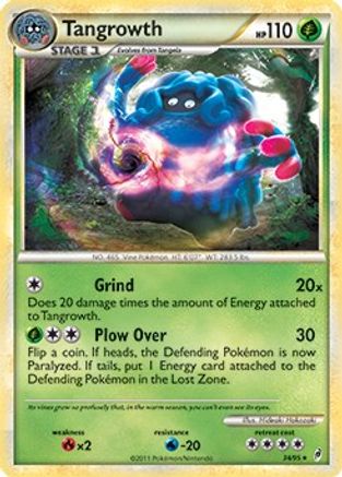 Tangrowth (Call of Legends) 034/95  - Holofoil Deck Exclusives