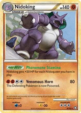 Nidoking 006/102  Deck Exclusives