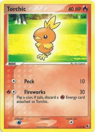 Torchic 073  EX Battle Stadium