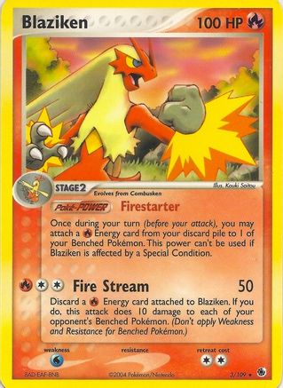 Blaziken 003  EX Battle Stadium